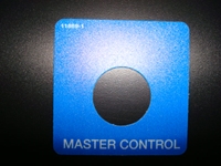Master Control Decal