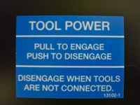Tool Power Decal