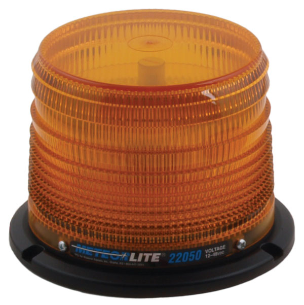 LED Low Profile Amber Dome Strobe Light