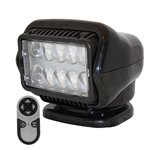 STRYKER - LED Remote Control Searchlight With Wireless Handheld Remote - Black 30514 Stryker, Lights, lighting, wireless, remote, searchlight, searchlights, mount, mounting, search, light, safety, LED, Halogen, beam, light beam, search & rescue, rescue, search and rescue, CERT, emergency, spotlight, spot light, agriculture, farm, farming, farmer, outdoor, nighttime, outdoor activities, camp, camping, hunting, boating, off-roading, offroading, event lights, event lighting, lighting, fire, police, municipal, tow, towing, plow, plowing, snow plow, truck lights, rv, RV, recreation, recreation vehicle, law enforcement, marine lighting, work vehicle lights, golight, Golight, Golite, golite, radioray, Radioray, radio, ray, vehicle, truck, vehicle lighting, automotive, heavy equipment, floodlight, flood, light
